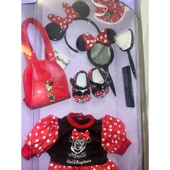 Vintage My Disney Girl Minnie Mouse Dress Set 18" Doll Disneyworld. Rare NWT - Picture 3 of 6